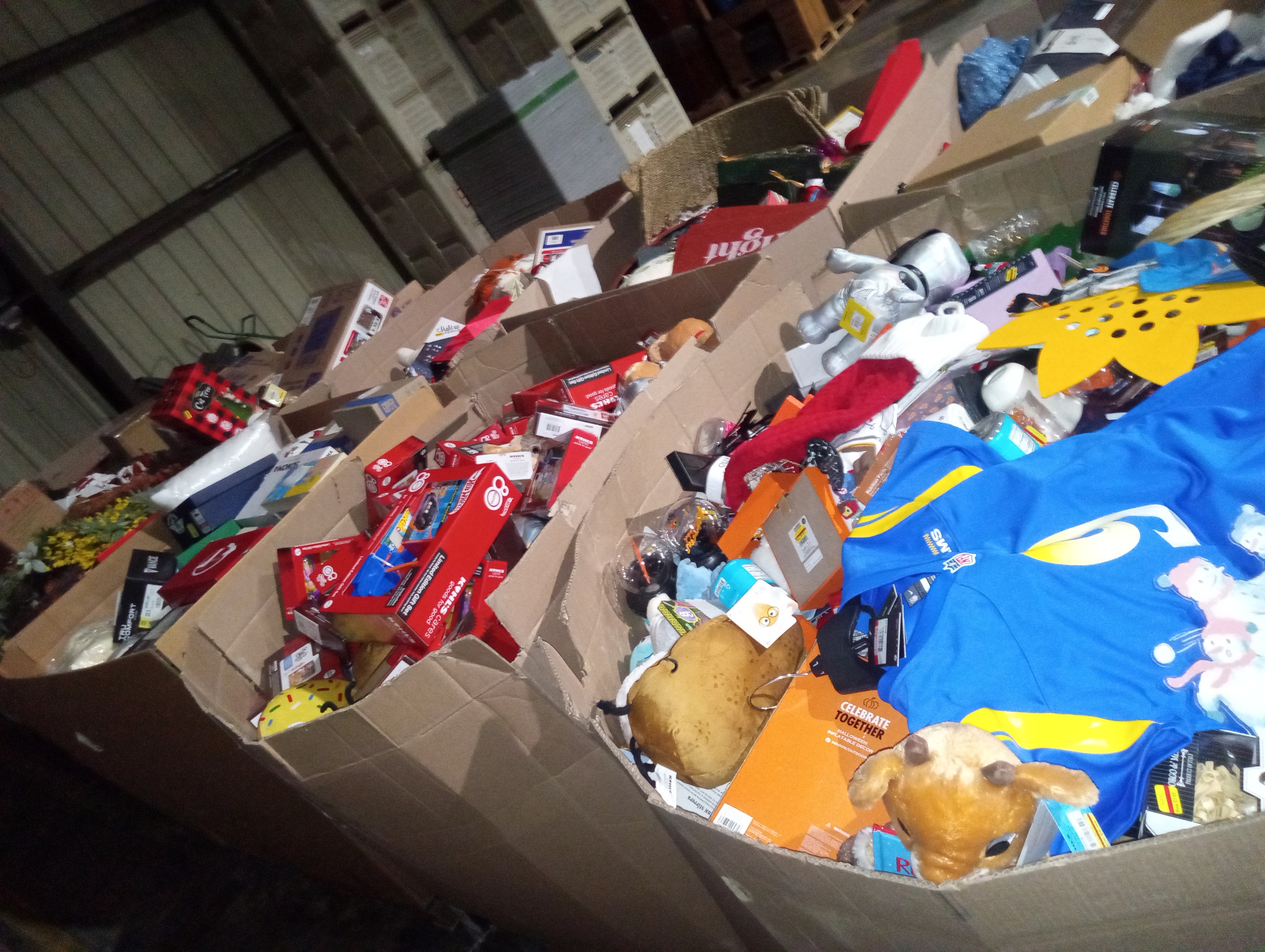 This is how our truckloads come in.